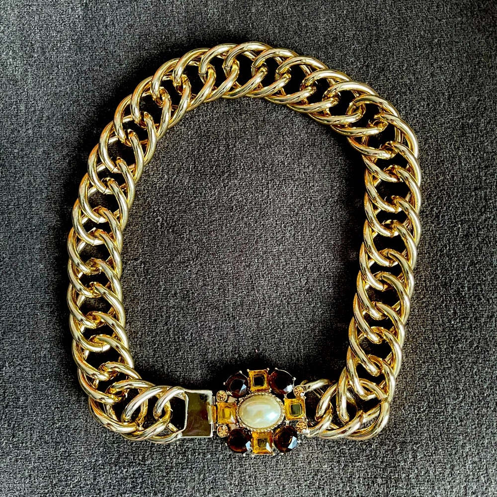 New Chic Chunky Golden Chain Necklace